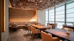 Kintsugi - Main Dining Hall - Gingko Leaf Decor
